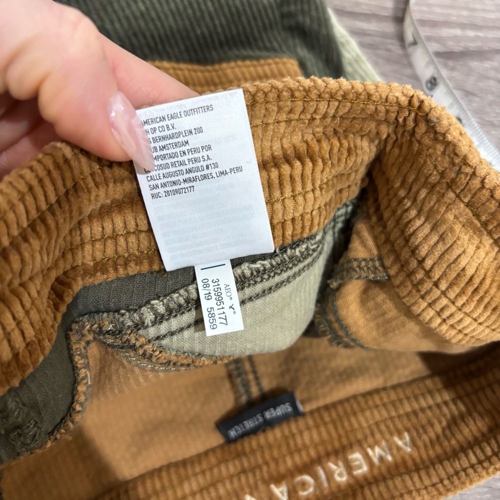 American Eagle Outfitters Fall Patchwork Corduroy… - image 11